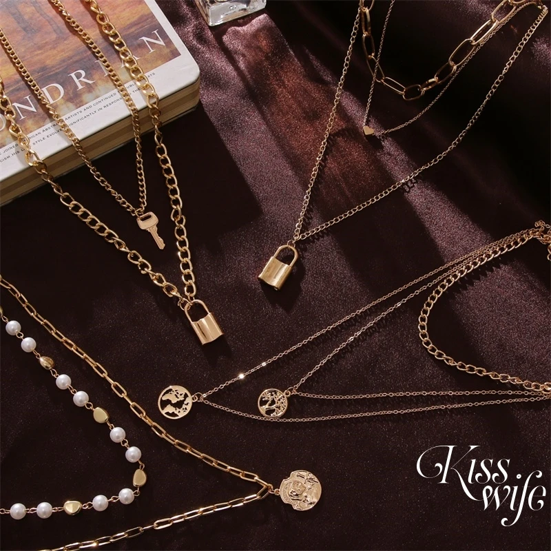 Многослойное ожерелье в стиле бохо для женщин модная цепочка длинный чокер