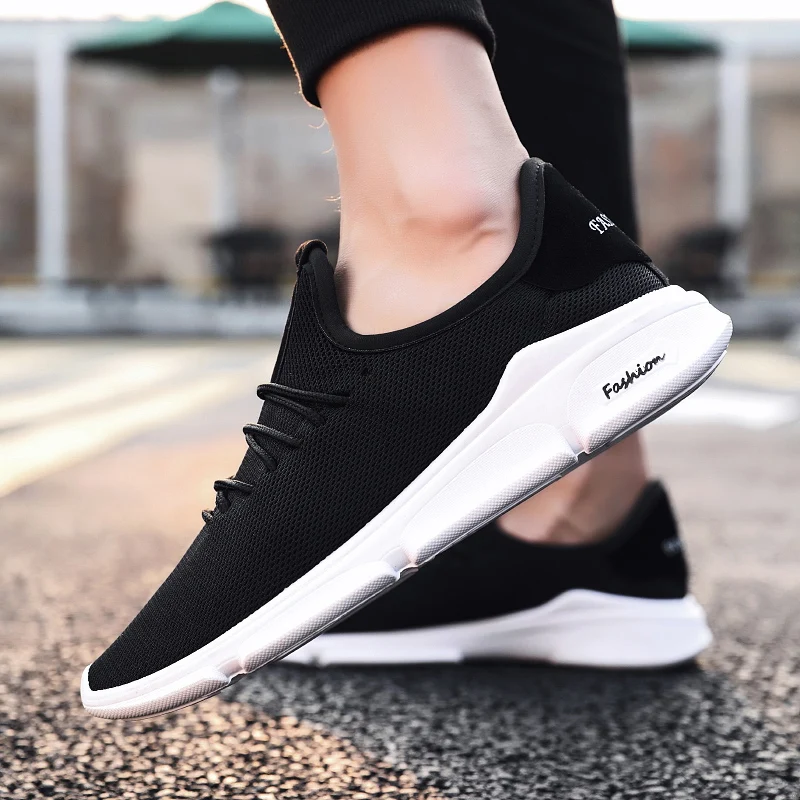 Brand New Running Shoes Men Mesh Breathable Wear-resistant Hot Trainer Sport Male Sneakers | Спорт и развлечения