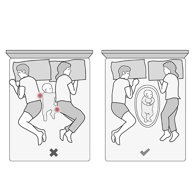 Портативная кроватка для новорожденных детская с Моисеем хлопковая защитная