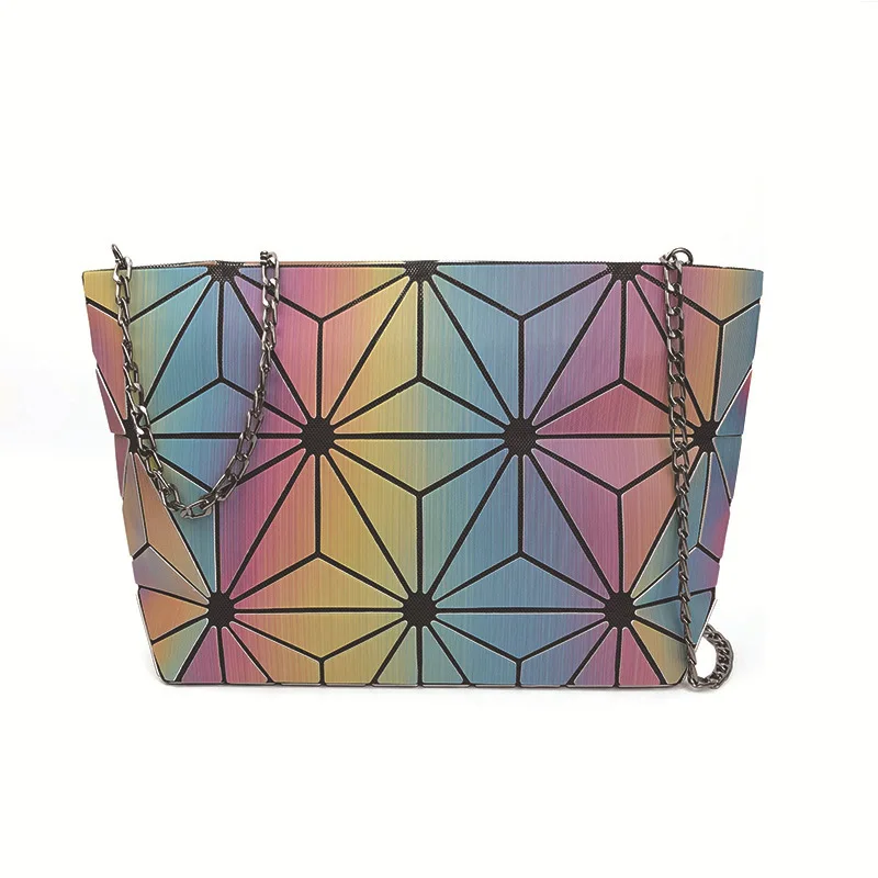 Сумки через плечо для женщин Rainbow 2020 складная сумка высокого качества сумки ретро