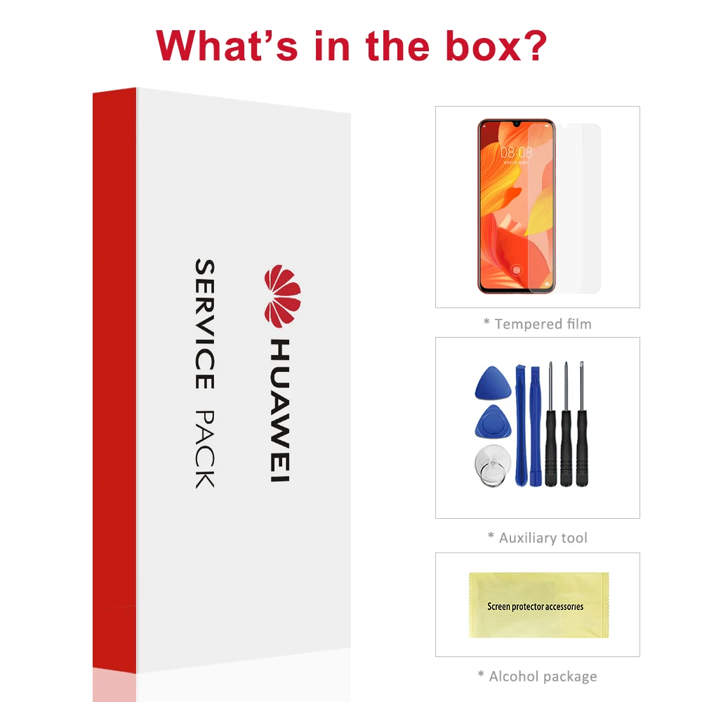 6 09 "Оригинальный ЖК-экран для Huawei Y6 2019/ Pro Prime 2019 с сенсорным дигитайзером и