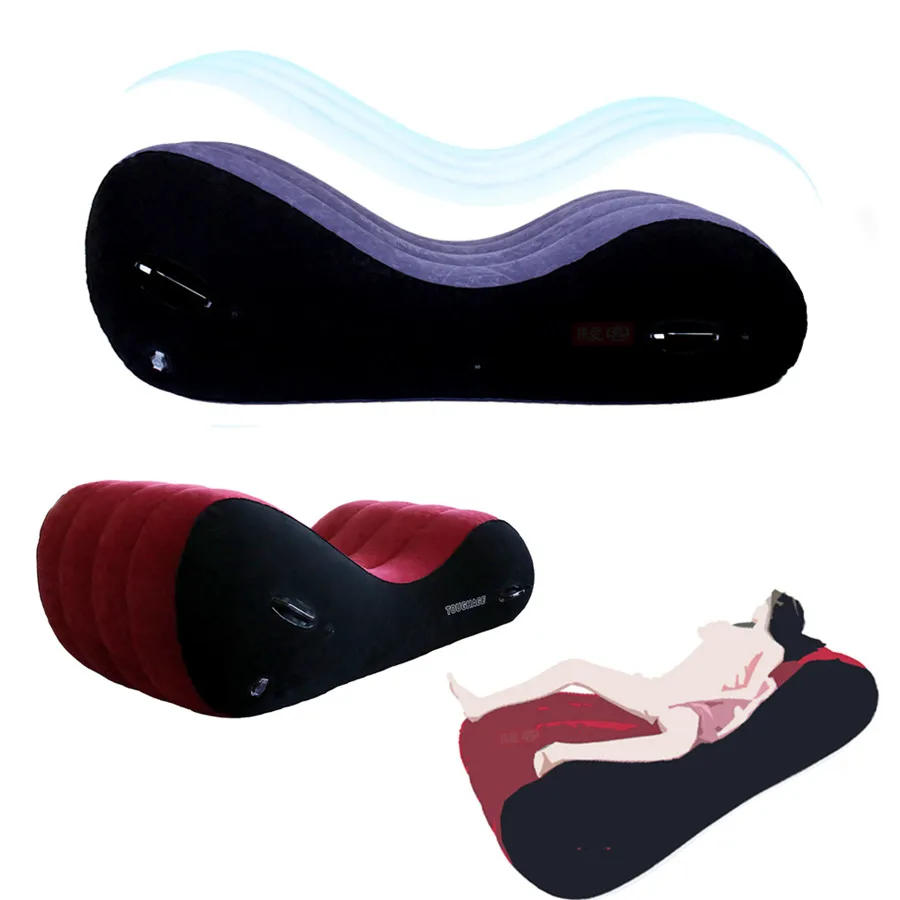 Inflatable Sex Sofa Modern Inflatable Air Sofa For Adult Couple Love Game Chair Beach Garden Outdoor Furniture Foldable