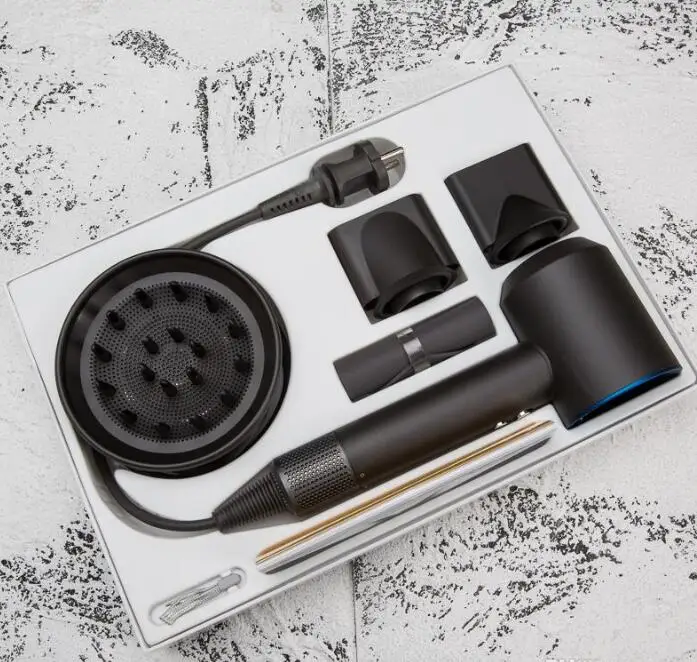 Профессиональный фен для волос фуксия инструменты салона Супер Скоростной