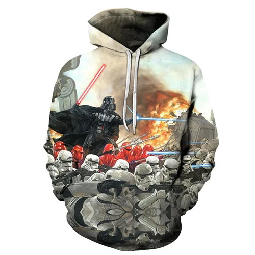 

Wars The Man Baby Yo Pullover 3D Hoodies Jacket da Coat Sweatshirts Man Women Cosplay Zip Hoodie Costume Plus Size Star dalorian