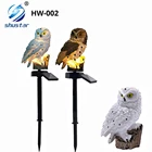 Солнечный сова садовый светильник светодиодный наружное освещение для лужайки светильник ing автоматический ночной Светильник ing двор вилла декоративный пейзаж светильник