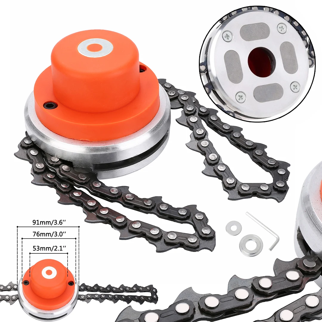 Головка триммера Mayitr для цепи садовый триммер травы сменные инструменты