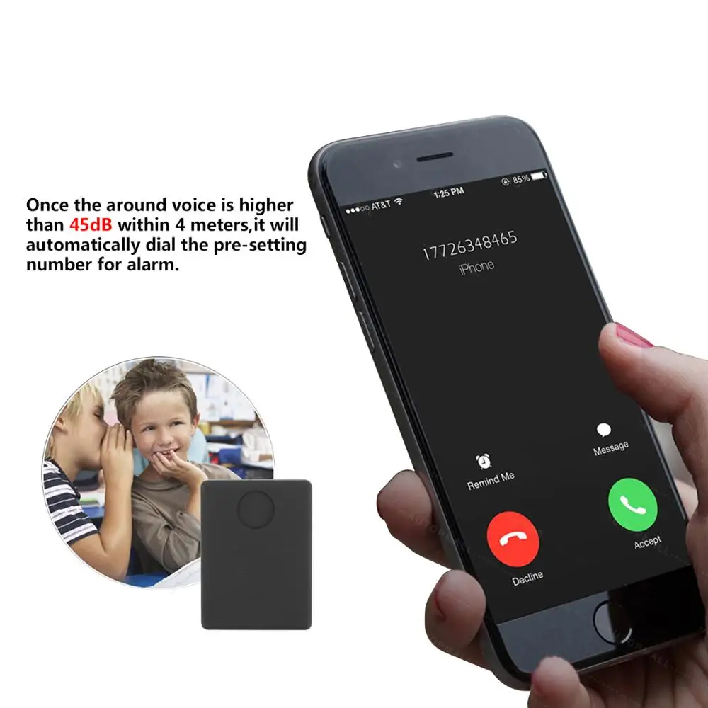 Gps трекер мини трек GSM подслушивающее устройство персональная Голосовая