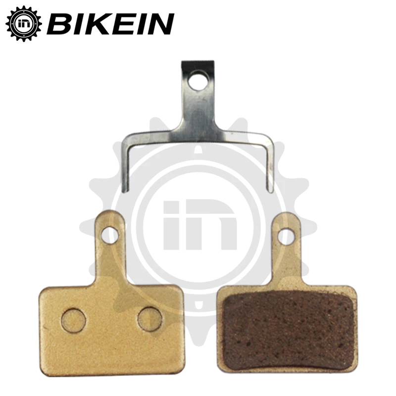 BIKEIN 4 пары велосипедных металлических дисковых тормозных колодок для Shimano M375 M395