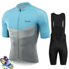 Футболка для велоспорта Ralvpha, 2021, комплект командных велосипедных футболок, мужской дышащий, с защитой от УФ лучей, комплект для горного велоспорта, велосипедная одежда, одежда для велоспорта