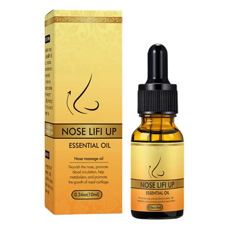 

Новый Нос вверх повышающая ринопластика очаровательный нос ремонт массаж эфирное масло Лифт уход масло лавандовое масло