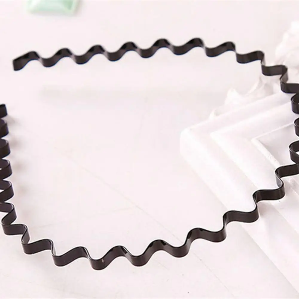 

Unisex Fashion Iron Wave Hair Band Clip Headband Party Headwear Accessories Gift