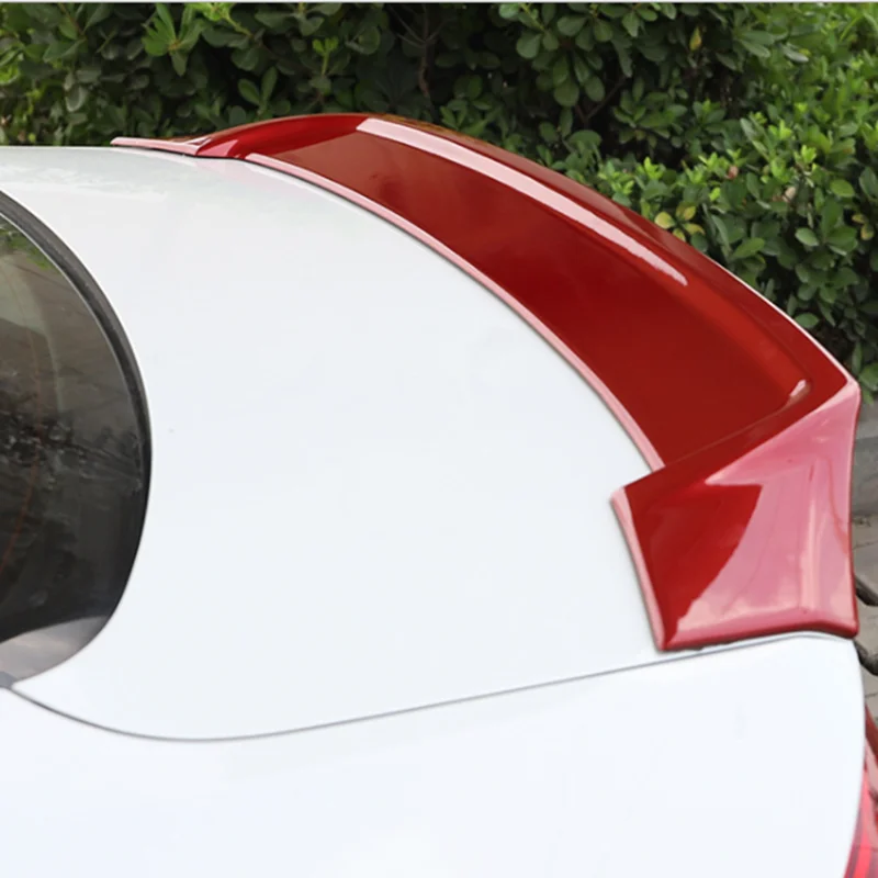 

Цветной АБС-материал багажник спойлер для Volkswagen VW новая Lamando R 2015-2020 тайская версия утиный хвост Тип заднее крыло спойлера