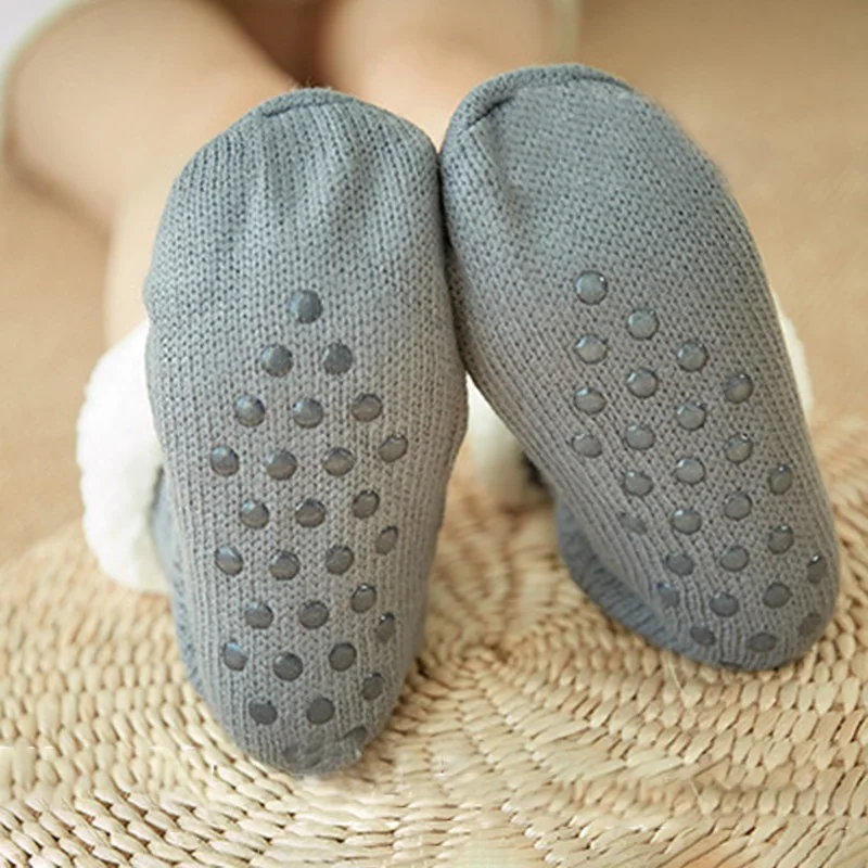 

Women Winter Fluffy Christmas Fleece Lined Bed Socks Floor Socks Thick Warm