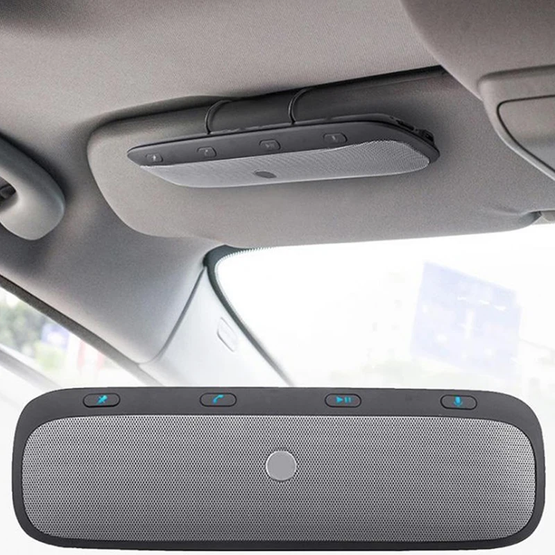

Козырек от солнца, беспроводной Bluetooth громкой связи, автомобильный музыкальный динамик, автоматический ответ