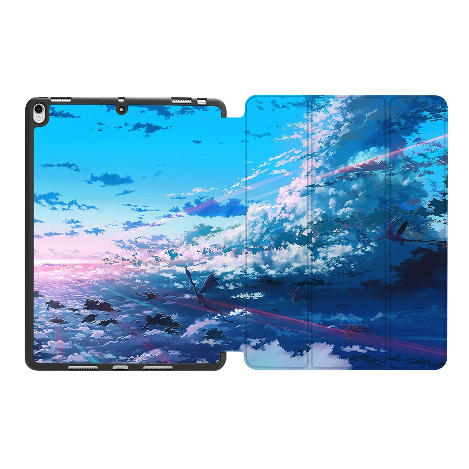 IPBC06 MTT Мягкий ТПУ чехол для задней панели для iPad Pro 10,5 ''Air 3rd Gen 10,5 дюймов из искусственной кожи откидной Чехол-подставка чехол для планшета с карандашом - Цвет: IPBC06
