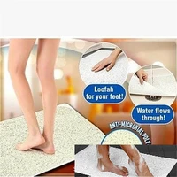 as tv show rubber loofah bath mat anti slip tape bathroom rugs quick drybathroom carpet with suction pvc shower mat foot massage