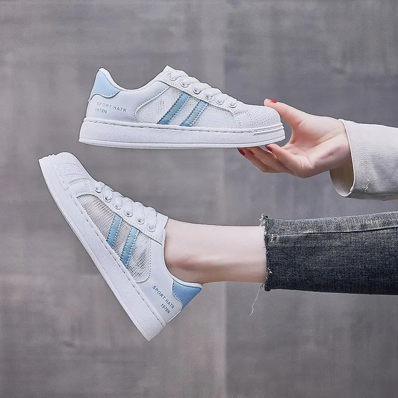 

2021 Hot Small White Shoes Women 2021 Spring Students Breathable Casual Shoes Board Shoes Sports Single Shoes Woman Sneakers