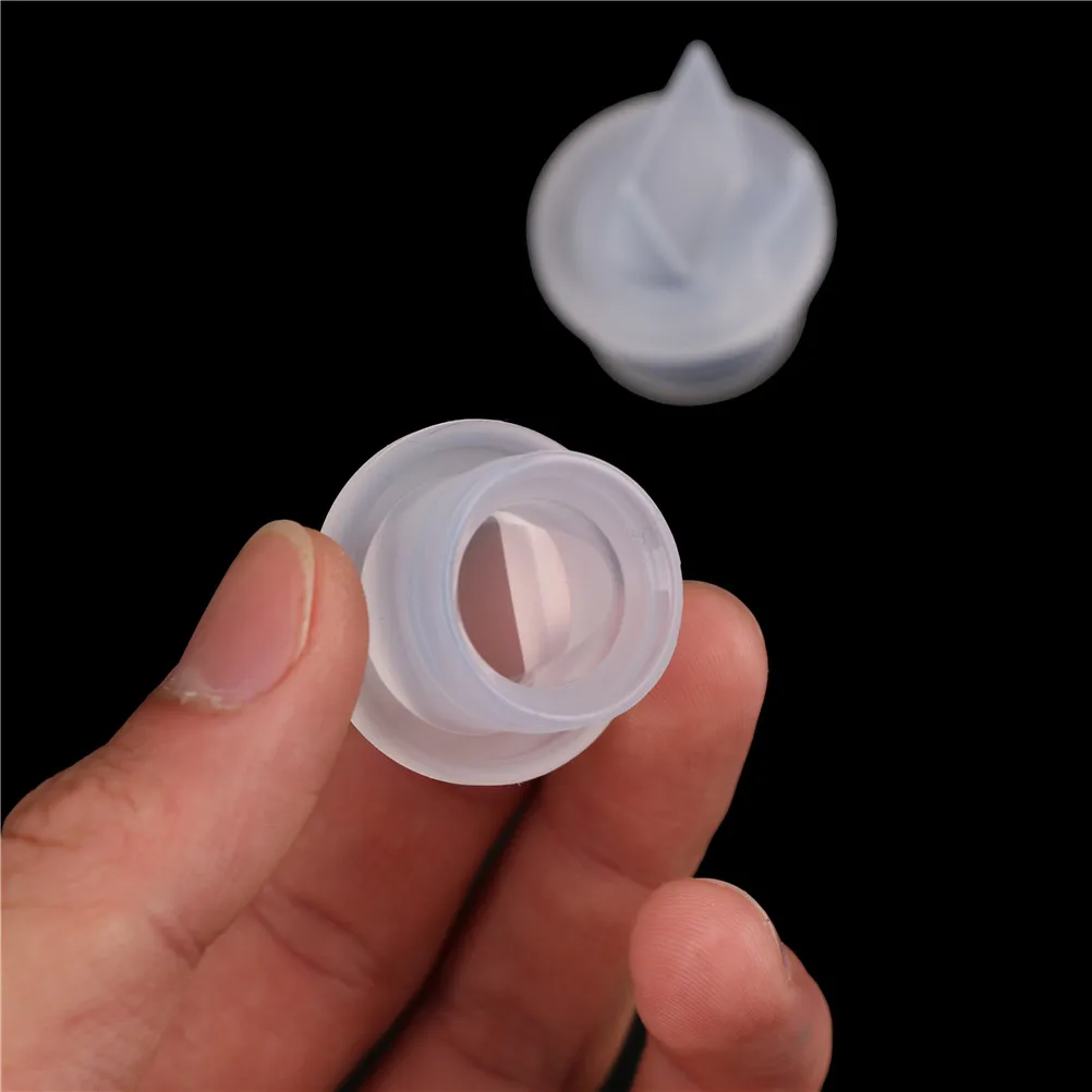 

2PCS Duckbill Valve Breast Pump Parts Silicone Baby Feeding Nipple Pump