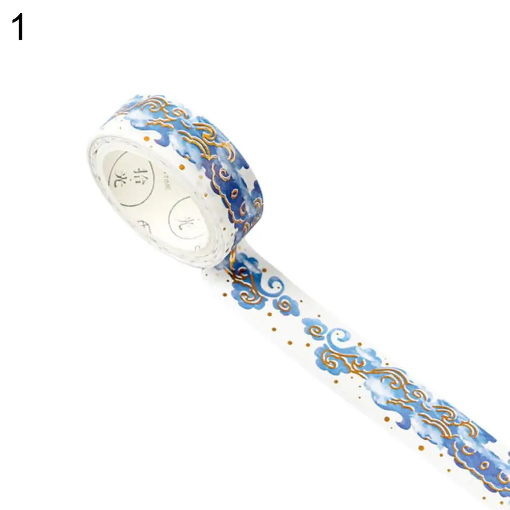 Золотая фольга васи лента Серебряный/золотой/Бронзовый/розовый/зеленый цвет