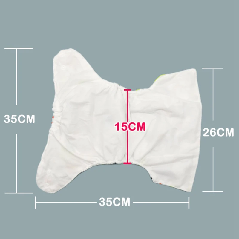 

Newborn Infant Baby Reusable Breathable Washable Cloth Diaper Toddler Baby Kids Cartoon Nappy Cover Diapers Toilet Training Hot