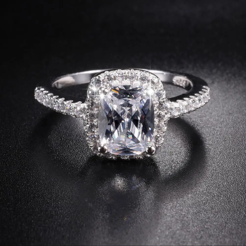 Четыре стиля ремешка набор колец 925 стерлингового серебра обручальные