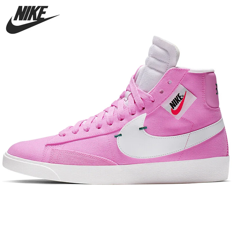 Оригинальный новый приход NIKE W Блейзер MID REBEL женская обувь для скейтбординга