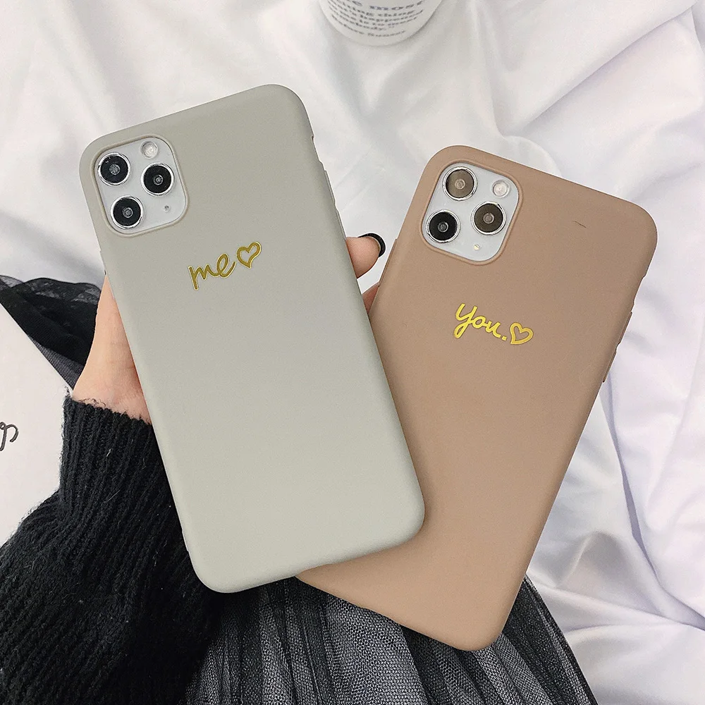 Чехол для телефона LOVECOM для iPhone 11 Pro Max XR XS Max 6 6s 7 8 Plus X винтажный милый мягкий чехол из ТПУ с гальваническим сердечком