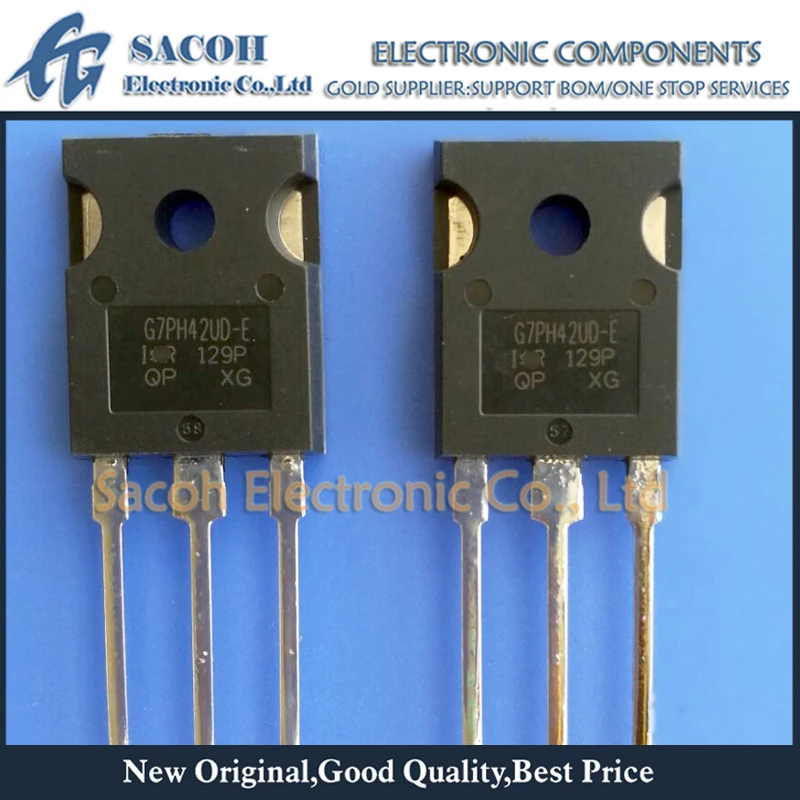 

10Pcs IRG7PH42UD-EP or G7PH42UD-E or G7PH42UD1-E or G7PH42U-E TO-247 45A 1200V Power IGBT Transistor