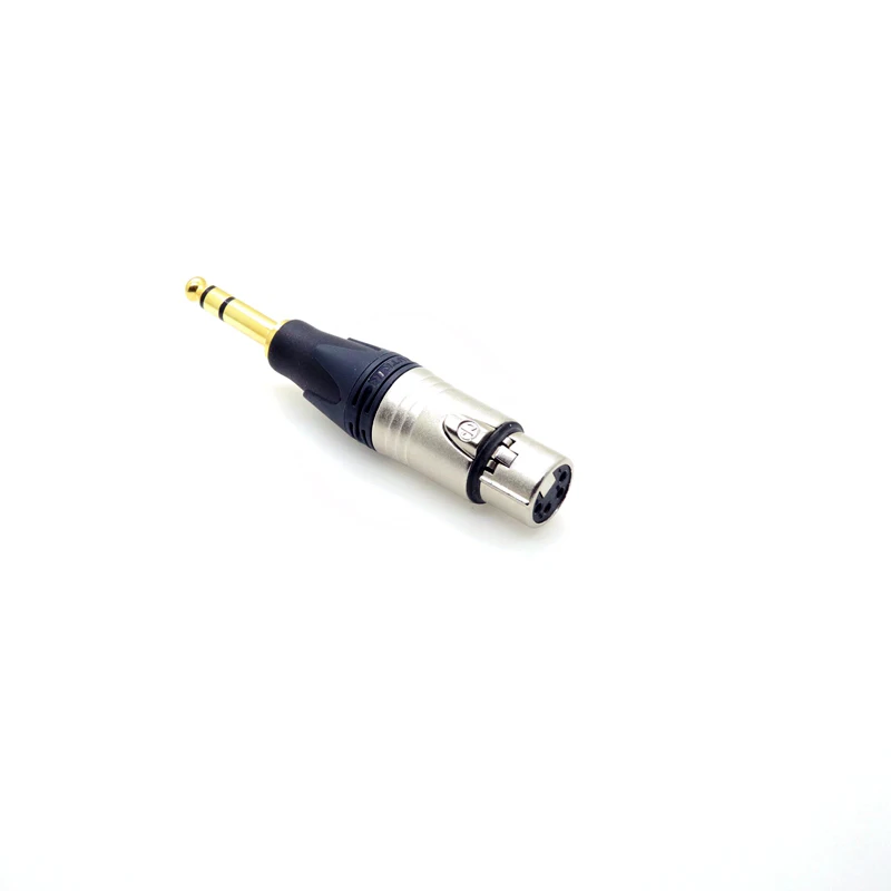 Hi-Fi нового NEUTRIK 4 Pin XLR до мм 3 5 2 Pentaconn адаптер для мужчин и женщин | Электроника