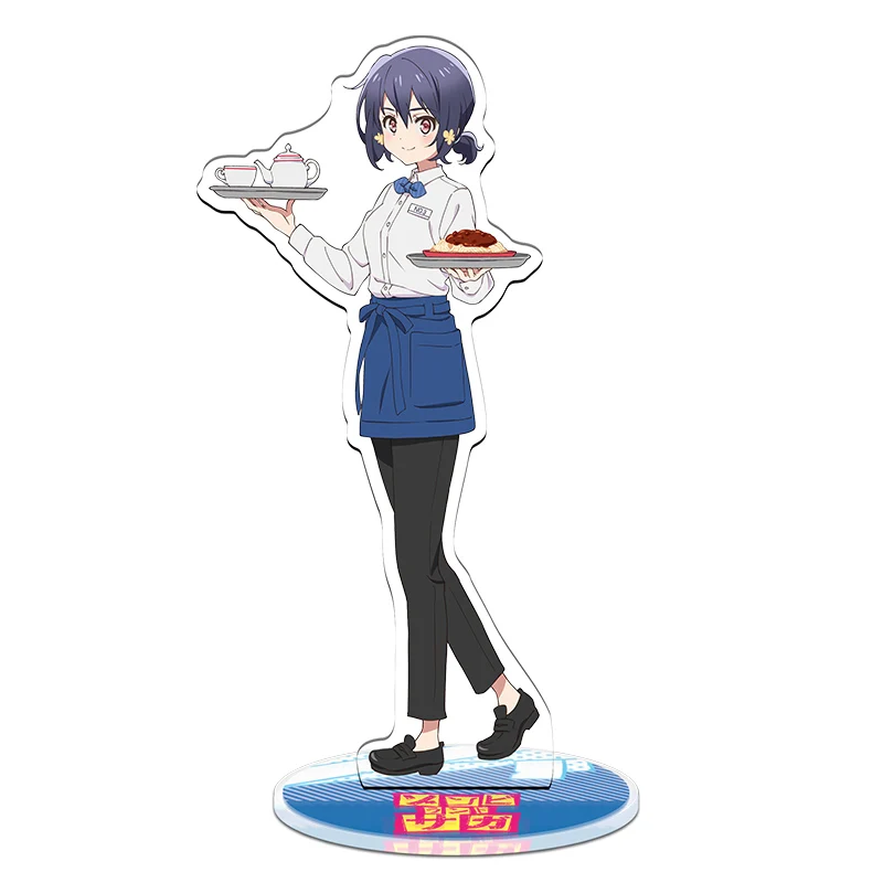 

ZOMBIE LAND SAGA Mizuno Ai Minamoto Sakura Konno Junko Anime Acrylic Stand Figure Desktop Decoration Collection Model Toy Gifts