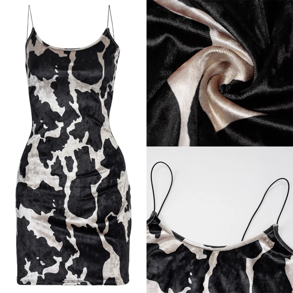 Камуфляжные мини платья на бретельках обтягивающее черное платье