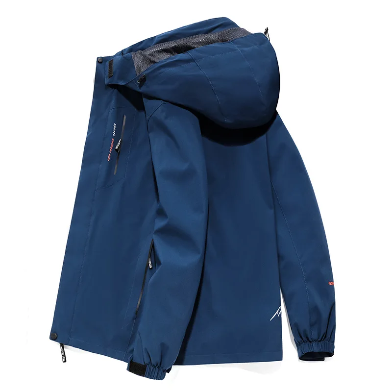 Куртки для мужчин и женщин водонепроницаемые дышащие три в одном из двух частей с
