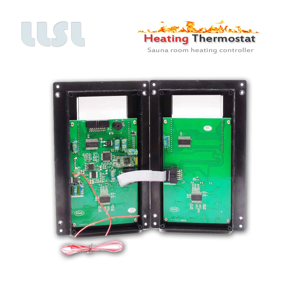 Терморегулятор для сауны многофункциональный термостат с большим цифровым