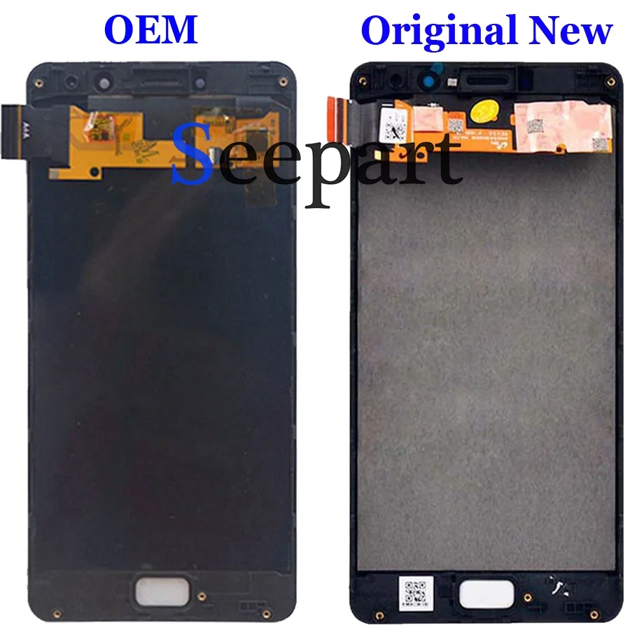 100% новый протестированный для 5 &quotLenovo Vibe P2 ЖК дисплей сенсорный экран дигитайзер