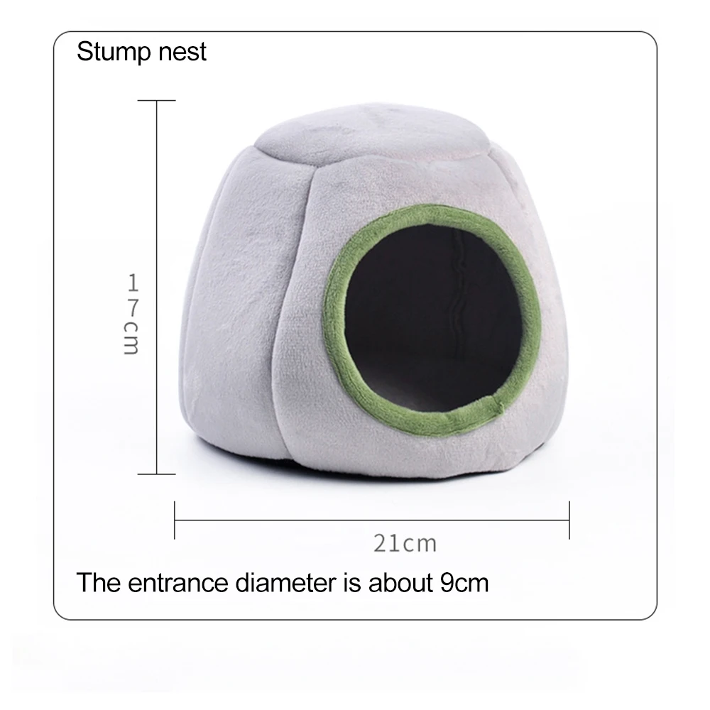 small animals cages sleeping bed hammock for hamster pets soft cotton fleece hanging house for guinea pig cages pets product free global shipping