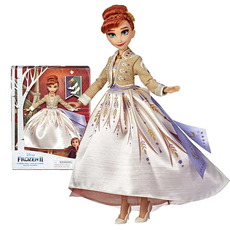 Hasbro Frozen 2 Роскошная модная серия принцессы Снежная королева Эльза и Анна на