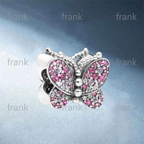 

797882NCCMX Dazzling Pink Butterfly Charm
