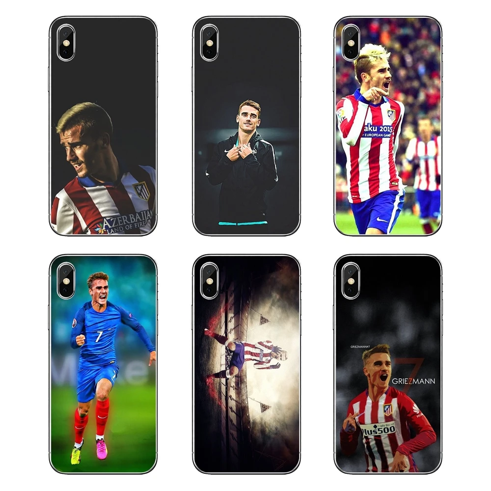Антуан Гризманн Франция для футболиста Motorola Moto x4 E4 E5 G5 G5S G6 Z Z3 G3 C играть большие