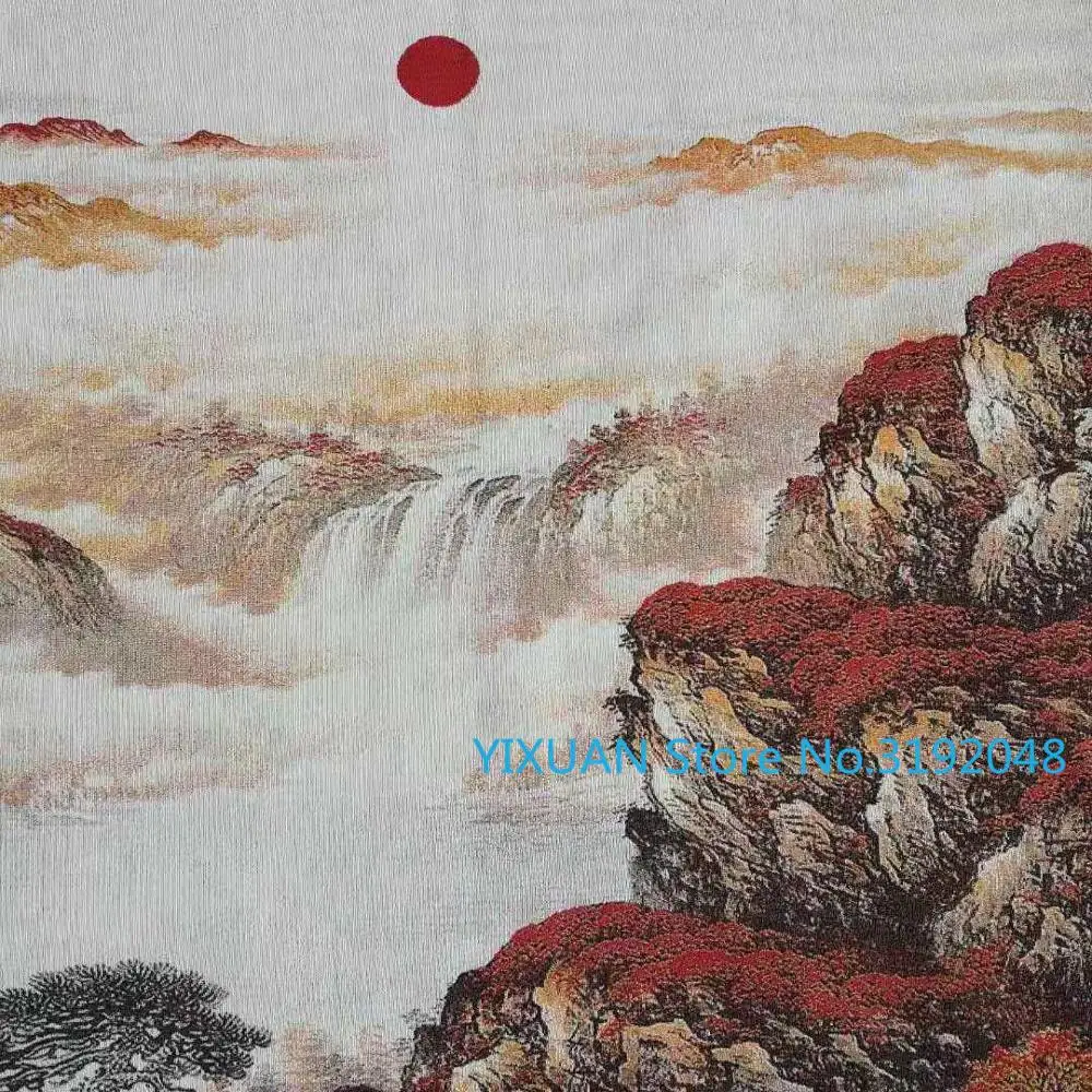 Hongyun dangtou шелковая Кача Thangka покраска Золотая ткань ткачество вышивка антикварные