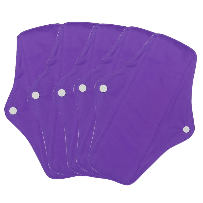 LECY ECO LIFE Стандартный расход с цветным вкладышем моющаяся бамбуковая махровая