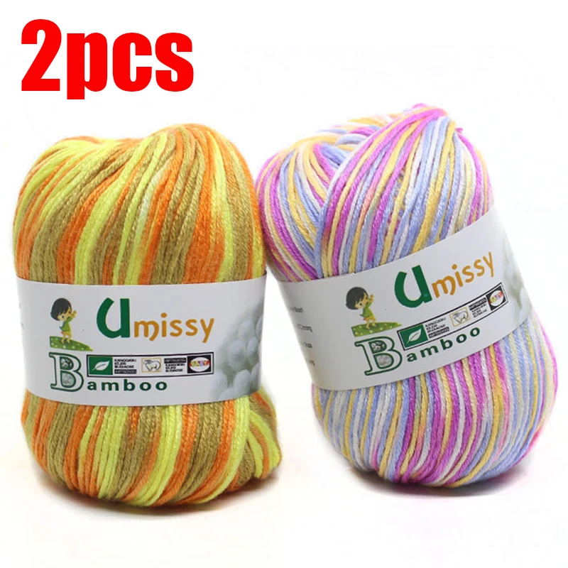 2 шт. нитки для вязания распродажа Пряжа Темы Нанометр Белок Бархат 50 г/Мяч