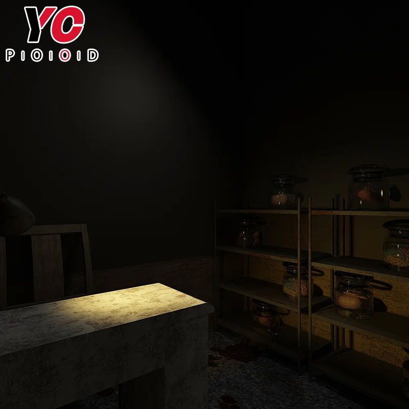 YOPOOD live escape room game original theme Yamada hospital horror games puzzles design props customized terror themes