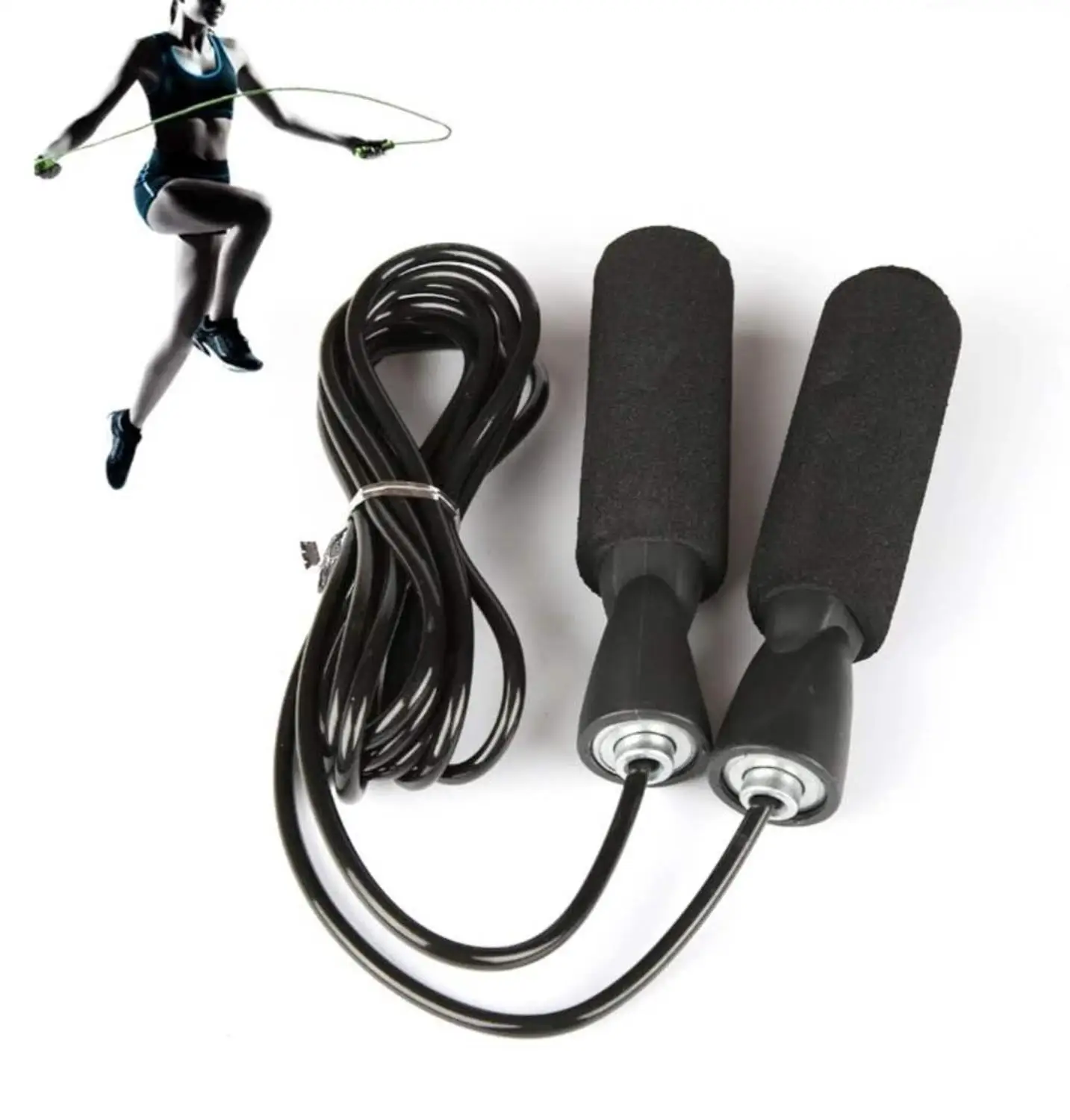 Рекламная цена! Спортивная Скакалка Для Взрослых Фитнес веревка скорость