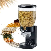 professional dry food dispenser single cereal dispenser food storage meal container for candy rice chocolate chip oats grain