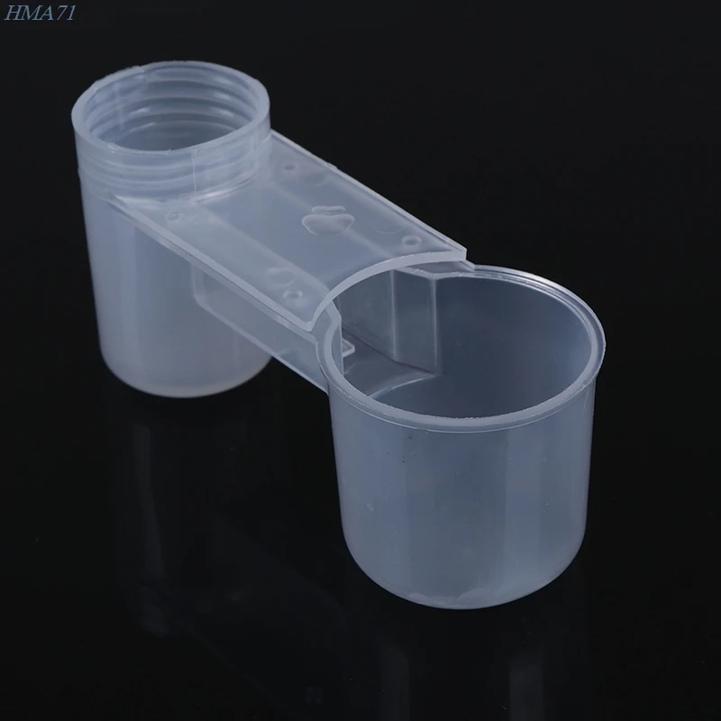 

1PC Bird Dove Quail Drinker Bowl Automatic Waters Drinking Cups Dual Port Pet Automatic Bird Feeder Water Equipment