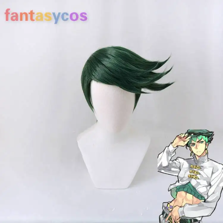 Короткий парик Джоджо из Невероятные приключения термостойкие искусственные