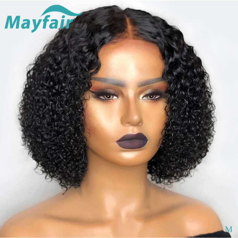 Кудрявые кружевные передние человеческие волосы парики с детскими волосами 150%