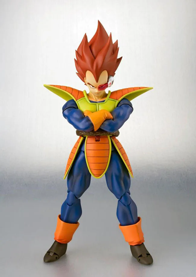 Аниме Dragon Ball Z Super Saiyan Vegeta Battle Ver. Шарнирная подвижная ПВХ фигурка Коллекционная
