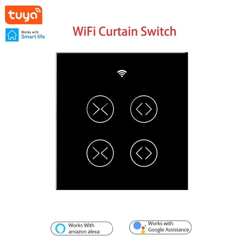 

Переключатель для штор Tuya Smart Life с Wi-Fi и управлением голосом