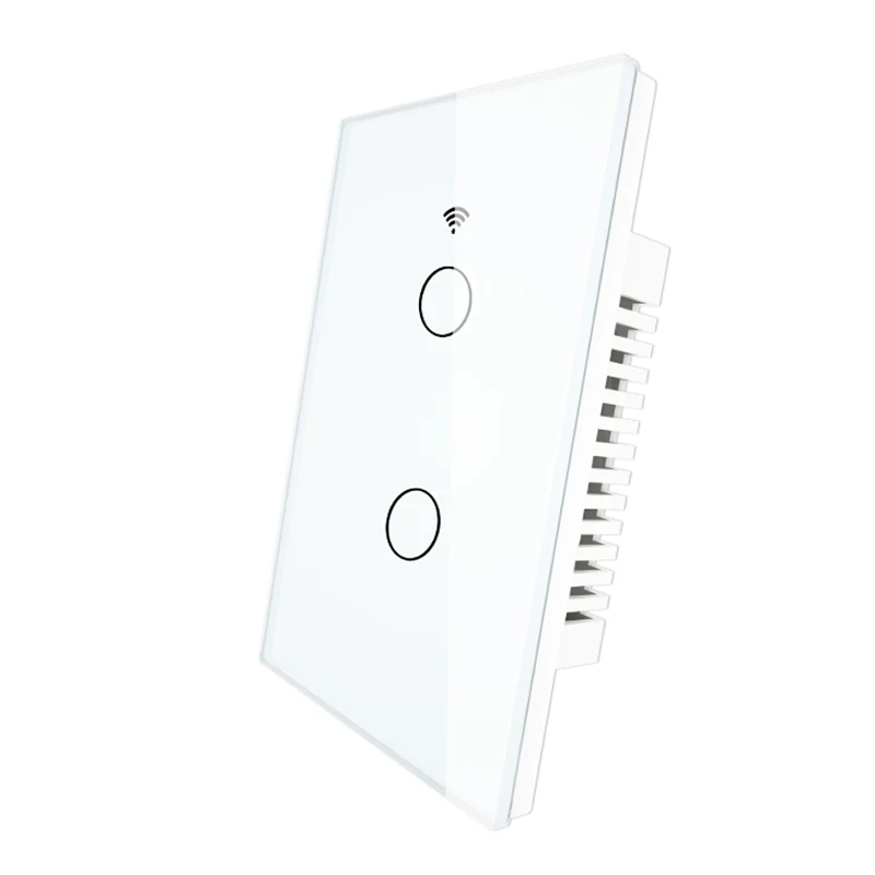 RF433 WiFi Smart Wall Press Switch No Neutral Wire Needed Single US Plug | Электроника
